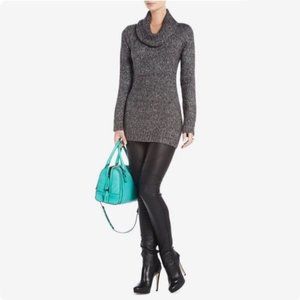 BCBGMAXAZRIA Wilcox Cowl Sweater Dress Tunic S